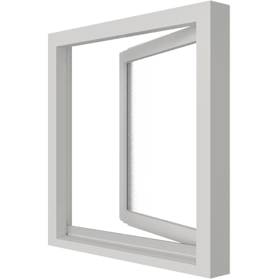 Draaikiepraam | 1 vak | hout